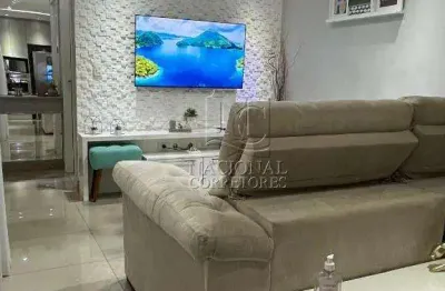 Cobertura com 2 dormitórios à venda, 136 m² por r$ 615.000,00 - parque das nações - santo andré/sp