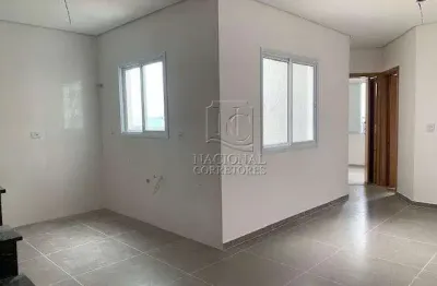 Cobertura com 2 dormitórios à venda, 86 m² por r$ 450.000,00 - vila scarpelli - santo andré/sp