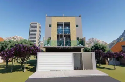 Cobertura com 2 dormitórios à venda, 82 m² por r$ 585.000,00 - vila américa - santo andré/sp