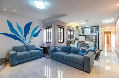 Cobertura com 3 dormitórios à venda, 198 m² - parque das nações - santo andré/sp