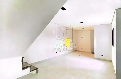 Cobertura com 2 dormitórios à venda, 110 m² por r$ 580.000,00 - parque das nações - santo andré/sp