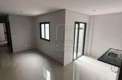 Cobertura com 2 dormitórios à venda, 91 m² - santa maria - santo andré/sp