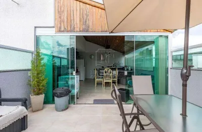 Cobertura com 3 dormitórios à venda, 96 m² por r$ 580.000,00 - parque das nações - santo andré/sp