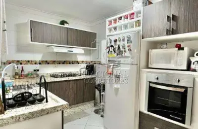 Cobertura à venda, 130 m² por r$ 520.000,00 - vila marina - santo andré/sp