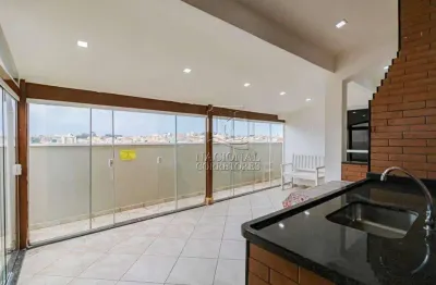 Cobertura com 2 dormitórios à venda, 112 m² por r$ 627.000,00 - vila camilópolis - santo andré/sp