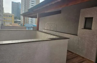 Cobertura com 2 dormitórios à venda, 111 m² por r$ 660.000,00 - vila bastos - santo andré/sp