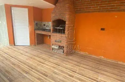 Cobertura com 2 dormitórios à venda, 76 m² - parque das nações - santo andré/sp