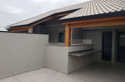 Cobertura à venda, 79 m² por r$ 390.000,00 - parque joão ramalho - santo andré/sp