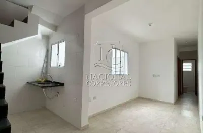 Cobertura com 2 dormitórios à venda, 92 m² - jardim guarará - santo andré/sp