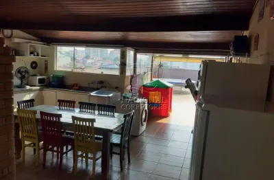 Cobertura com 3 dormitórios à venda, 200 m² por r$ 742.000,00 - santa maria - santo andré/sp