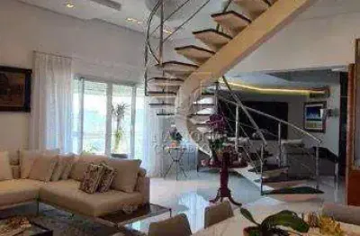 Cobertura com 4 dormitórios à venda, 572 m² por r$ 7.950.000,00 - jardim três marias - são bernardo do campo/sp