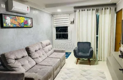 Cobertura com 3 dormitórios à venda, 216 m² - utinga - santo andré/sp