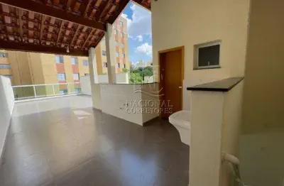 Cobertura com 2 dormitórios à venda, 116 m² por r$ 535.000,00 - parque oratório - santo andré/sp