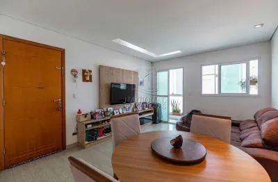 Cobertura com 4 dormitórios à venda, 172 m² por r$ 750.000,00 - vila scarpelli - santo andré/sp