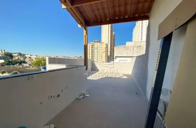Cobertura com 2 dormitórios à venda, 116 m² por r$ 520.000,00 - bangu - santo andré/sp