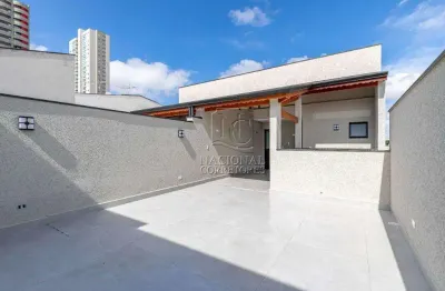 Cobertura com 2 dormitórios à venda, 98 m² por r$ 590.000,00 - campestre - santo andré/sp