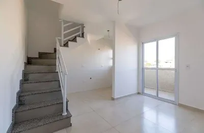 Cobertura com 2 dormitórios à venda, 94 m² - jardim santo alberto - santo andré/sp