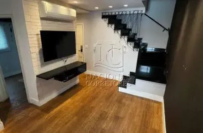 Cobertura sem condomínio à venda, 2 quartos, 2 suítes, 2 vagas, vila bastos - santo andré/sp