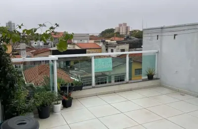 Cobertura com 2 dormitórios à venda, 116 m² - parque jaçatuba - santo andré/sp