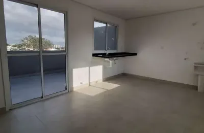 Cobertura com 2 dormitórios, 60 m² - venda por r$ 420.000,00 ou aluguel por r$ 3.070,00/mês - vila lucinda - santo andré/sp