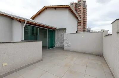 Cobertura com 2 dormitórios, 108m² - venda por r$ 570.000,00 - vila valparaíso - santo andré/sp