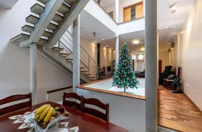 Sobrado à venda, 3 quartos, 3 suítes, 6 vagas, centro - santo andré/sp