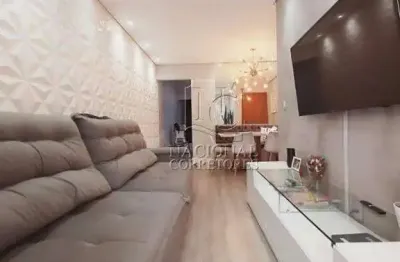 Apartamento com 2 dormitórios à venda, 86 m² - utinga - santo andré/sp