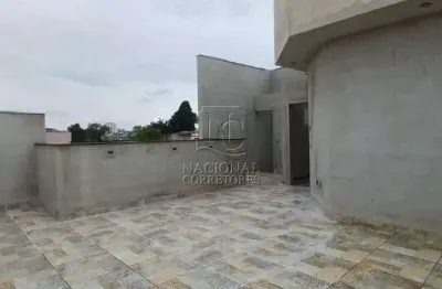 Cobertura sem condomínio à venda, 2 quartos, 1 suíte, 1 vaga, vila cecília maria - santo andré/sp