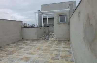 Cobertura sem condomínio à venda, 2 quartos, 1 suíte, 1 vaga, vila cecília maria - santo andré/sp