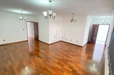 Casa térrea com 3 dormitórios e 2 suítes, 346m² - aluguel por r$ 17.000,00/mês - campestre - santo andré/sp
