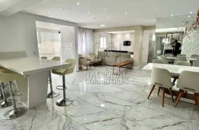 Apartamento com 4 dormitórios sendo 2 suítes, com 145 m² - vila floresta - santo andré/sp