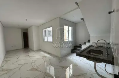 Cobertura sem condomínio à venda, 2 quartos, 1 suíte, 1 vaga, vila assunção - santo andré/sp
