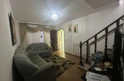 Sobrado com 3 dormitórios à venda, 160 m² - jardim ana maria - santo andré/sp