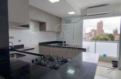 Apartamento à venda no bairro jardim - 2 dormitórios, 2 vagas, suíte e lazer completo