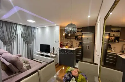 Apartamento com 2 dormitórios à venda, 54 m² - vila assunção - santo andré/sp