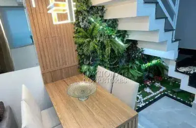 Cobertura sem condomínio à venda, 2 quartos, 1 suíte, 1 vaga, campestre - santo andré/sp