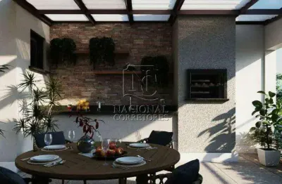 Apartamento garden à venda, 2 quartos, 1 suíte, 1 vaga, campestre - santo andré/sp