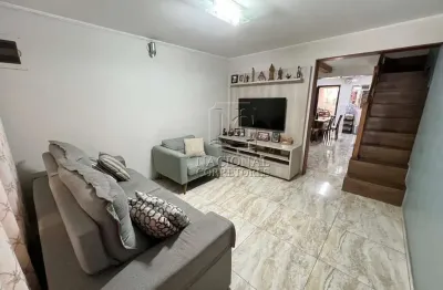 Sobrado à venda, 2 quartos, 1 vaga, vila são pedro - santo andré/sp