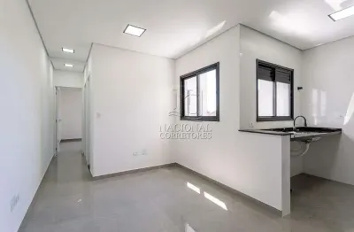 Cobertura com elevador para locação com 2 dormitórios sendo 1 suíte 100 m² - parque novo oratório - santo andré