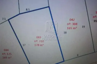 Terreno à venda na Vila Palmares, Santo André 