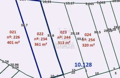 Terreno à venda no Parque Oratório, Santo André 