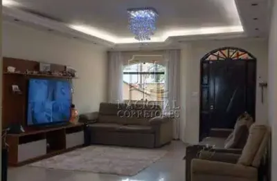 Sobrado 350m² à venda - 3 quartos - suíte - 3 vagas - vila camilópolis - santo andré/sp.