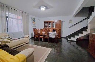 Sobrado com 4 dormitórios à venda, 189 m² - jardim - santo andré/sp