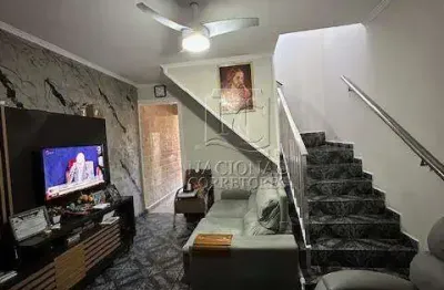 Sobrado à venda, 4 quartos, 2 vagas, jardim ana maria - santo andré/sp