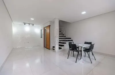 Lindíssimo sobrado novo à venda no parque novo oratório – 85m², 2 suítes e cobertura com quintal