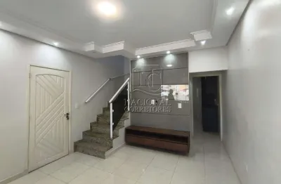 Sobrado para aluguel, 2 quartos, 2 vagas, jardim santo antônio - santo andré/sp