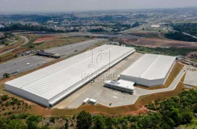 Galpão logístico com 4.073,00 m² | pé-direito 12m | 08 docas - arujá sp, próximo a dutra e ao rodoanel