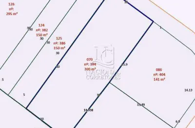 Terreno à venda 300m² de área útil - jardim jamaica - santo andré/sp.
