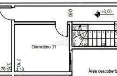 Sobrado à venda, 3 quartos, 2 suítes, 1 vaga, Vila Metalúrgica - Santo André/SP