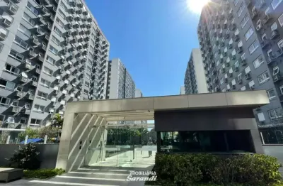 Apartamento de 2 dormitórios no bairro São Sebastião - Infra de clube com piscina adulto e infantil